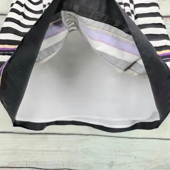 White House Black Market Striped Skirt Womens 8 - Picture 3 of 7